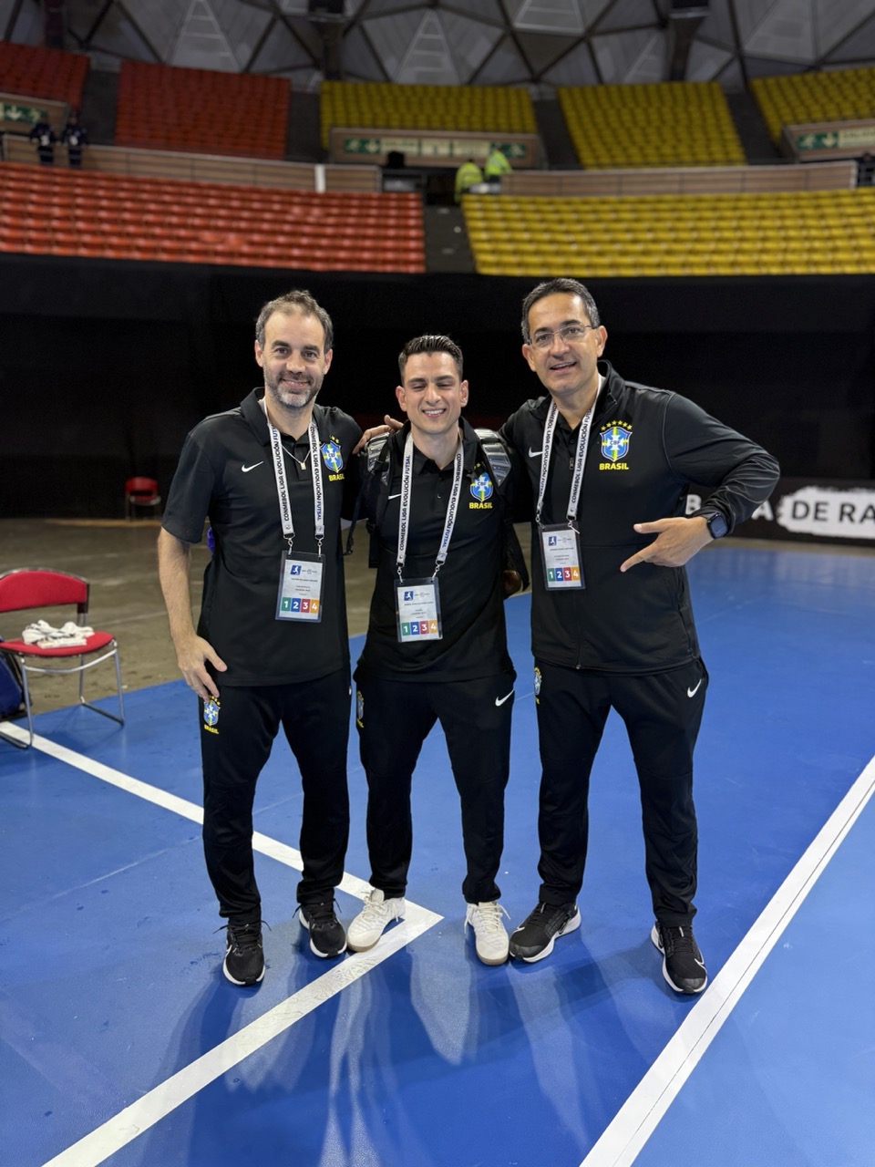 Departamente de saude e performance seleção brasileira futsal