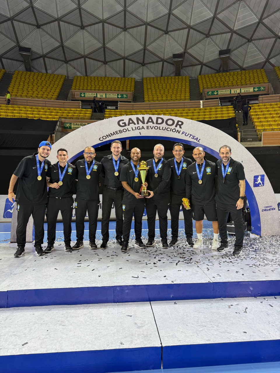 Comissão Técnica CBF futsal - liga evolução